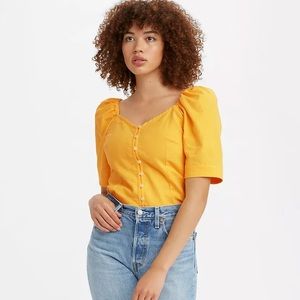 Levi’s Puff Sleeve Top